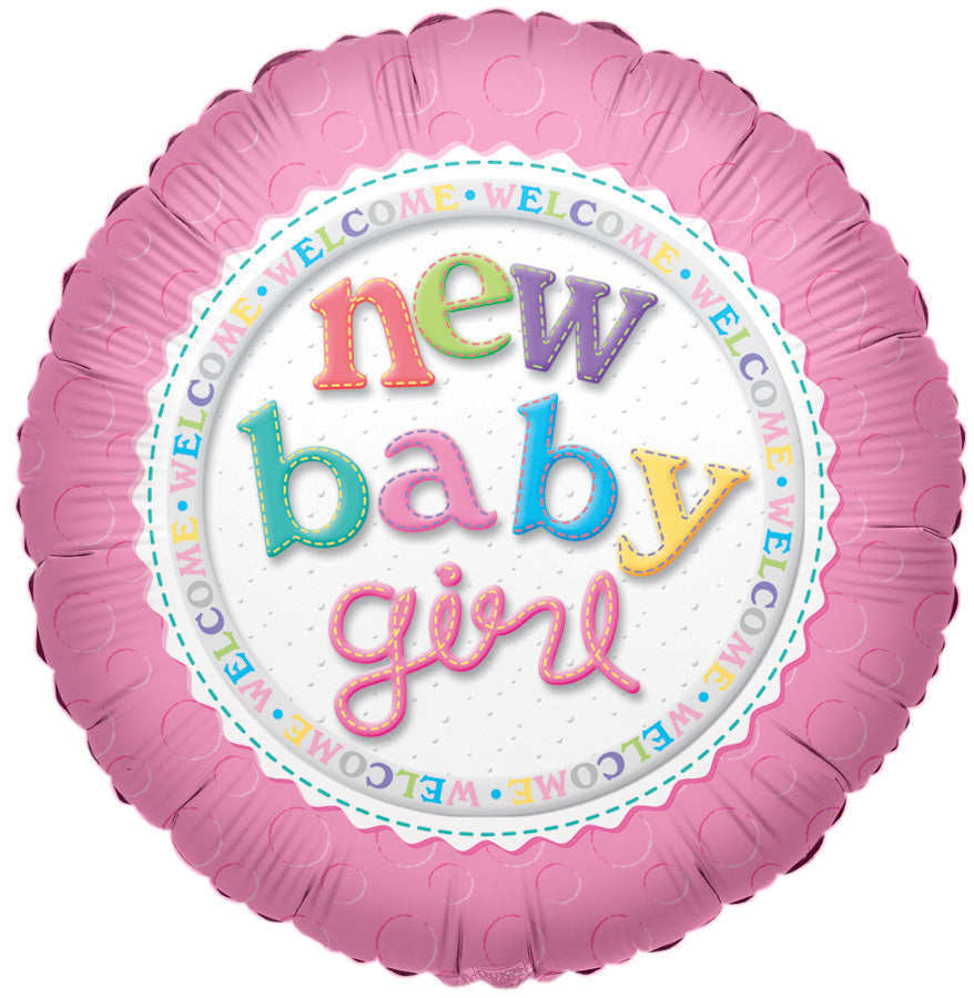 New Baby Girl Balloon