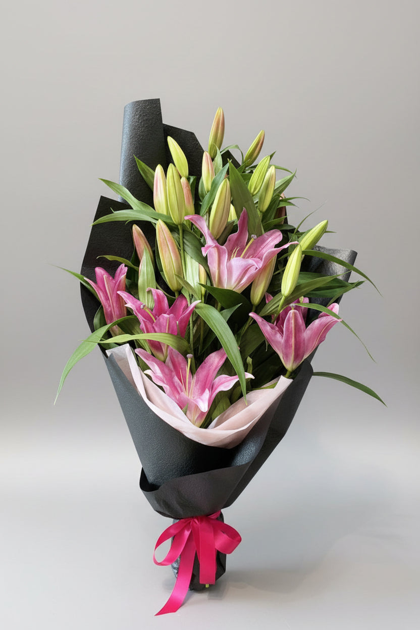 Fragrant Oriental Lily (Pink)
