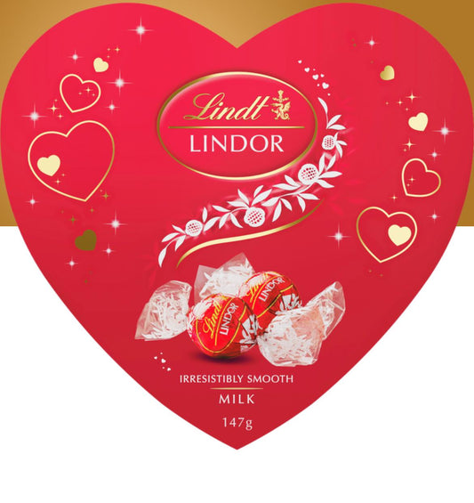 Lindt Lindor Milk Chocolate Gift Box (147g)