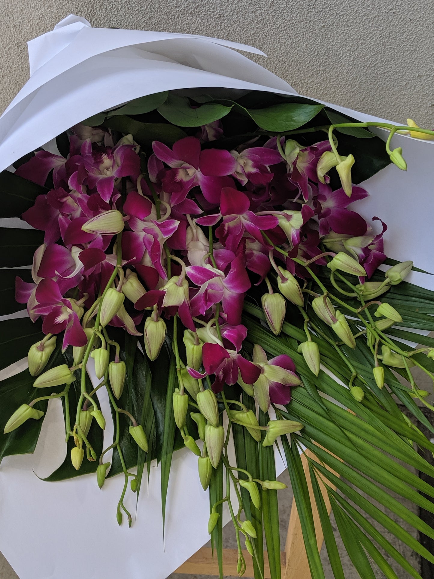 Long Lasting Purple Orchids Bouquet