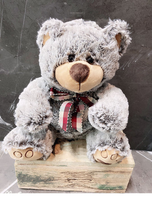 Grey Teddy Bear