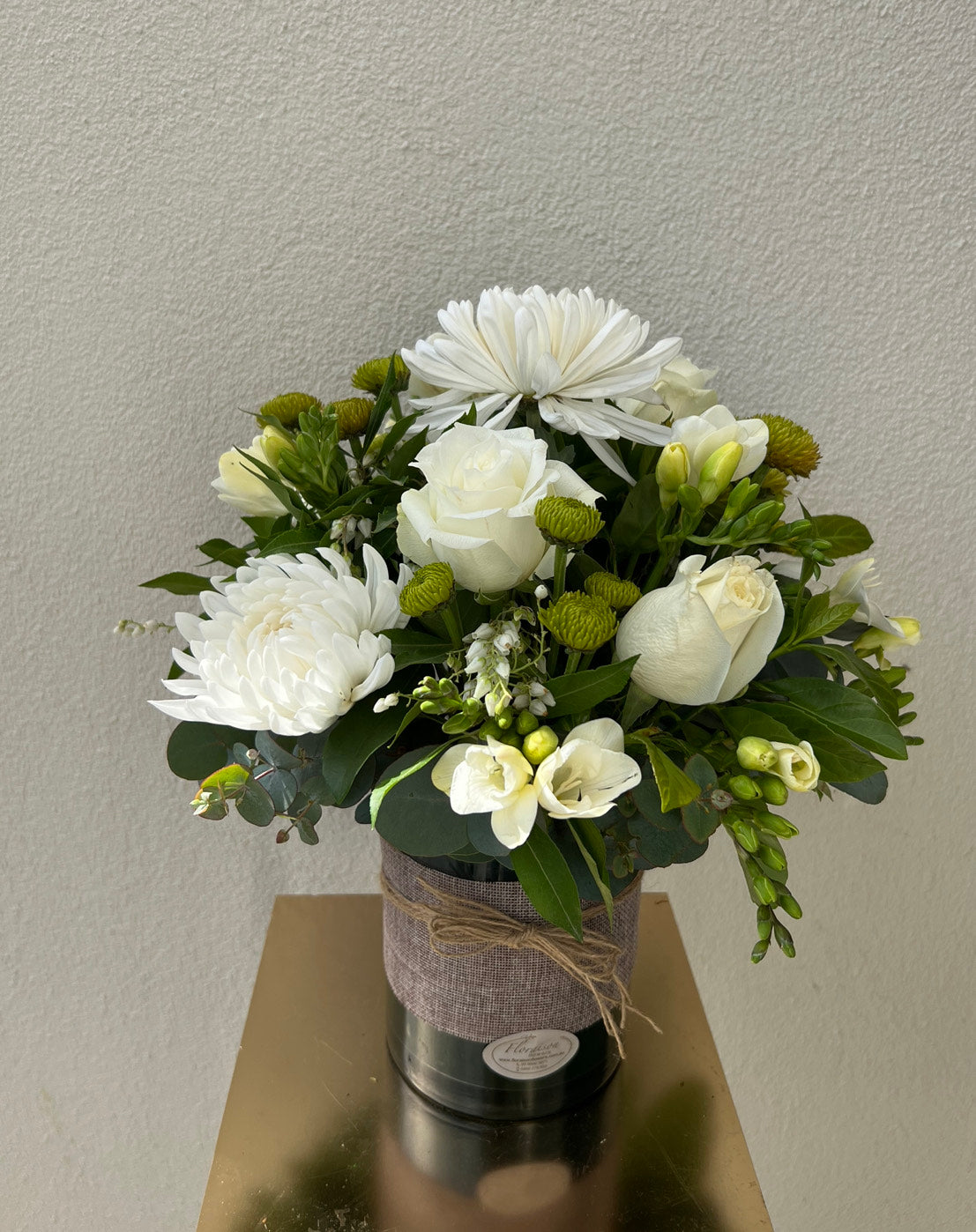 Elegance White Vase